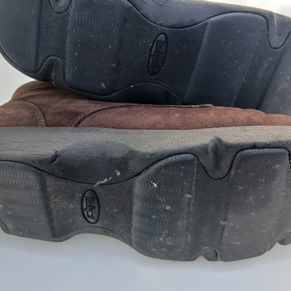 Rockport Men's Leather  boots size 5.5 brown Grade School kids - Picture 12 of 16